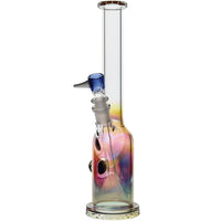 Ben Wilson Glass Fumed Straight Tube Bong