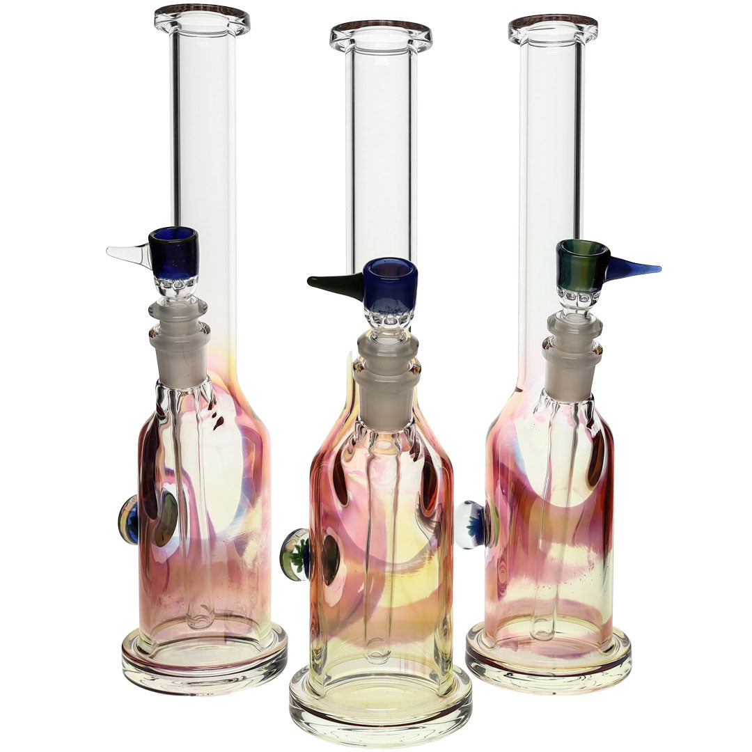 Ben Wilson Glass Fumed Straight Tube Bong