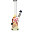 Ben Wilson Glass Fumed Straight Tube Bong