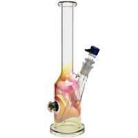 Ben Wilson Glass Fumed Straight Tube Bong