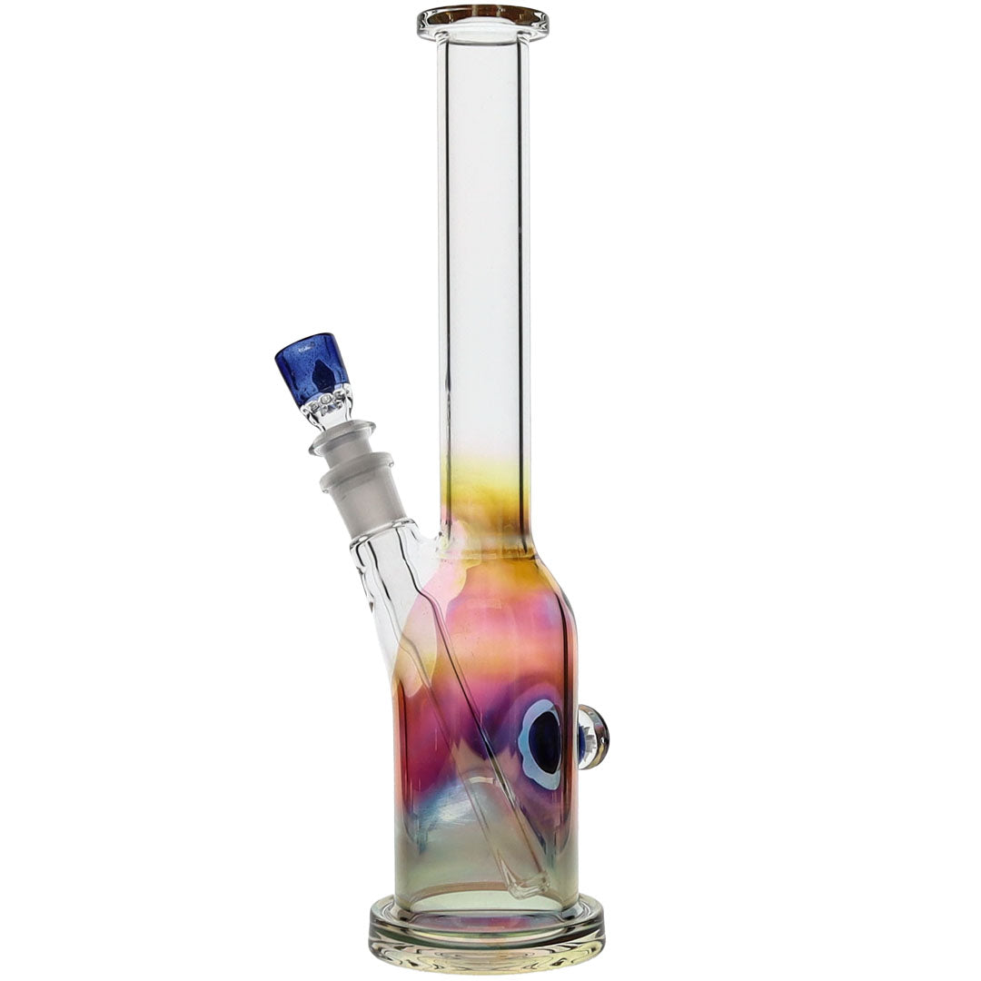 Ben Wilson Glass Fumed Straight Tube Bong
