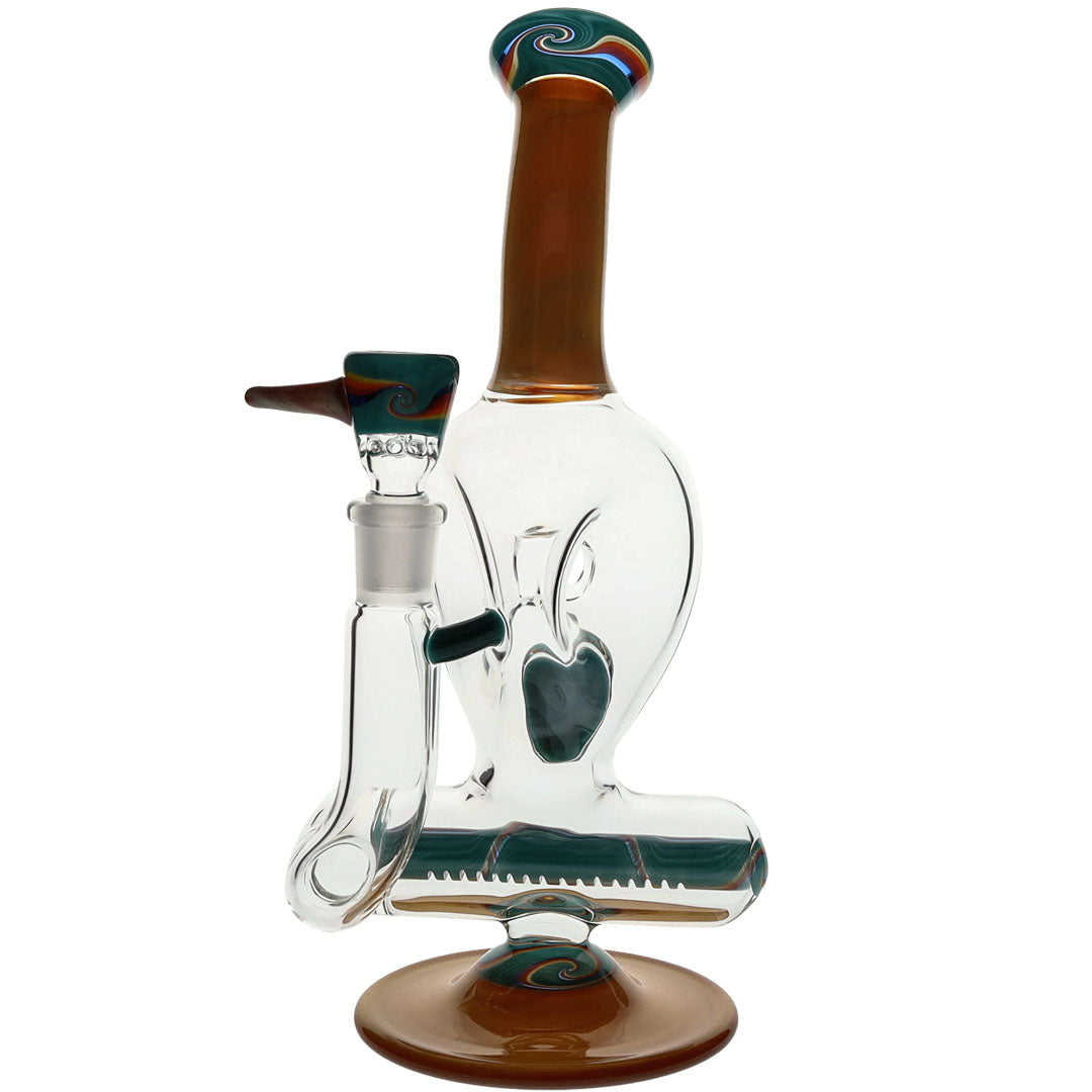 Ben Wilson Color Donut Inline Percolator Bong