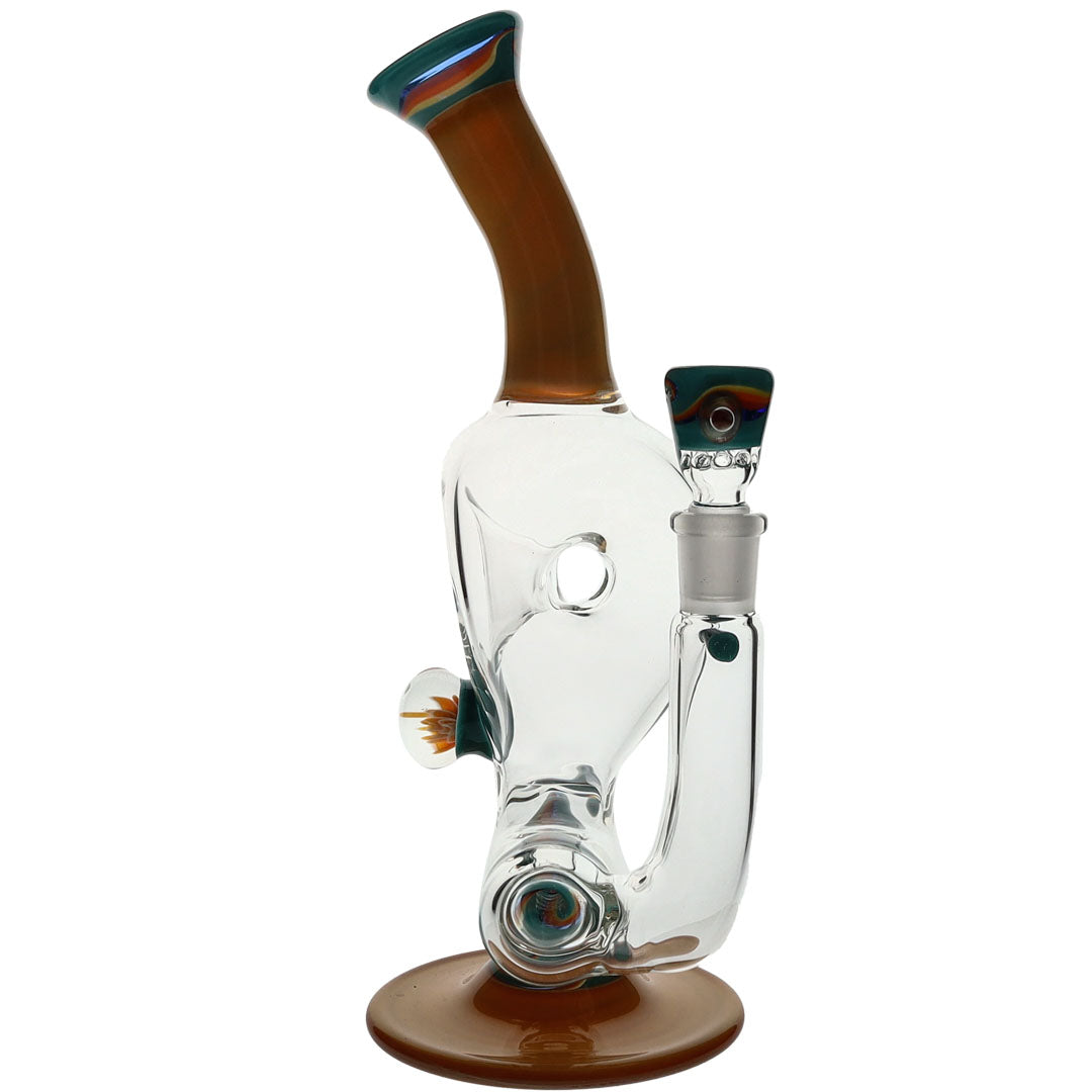 Ben Wilson Color Donut Inline Percolator Bong