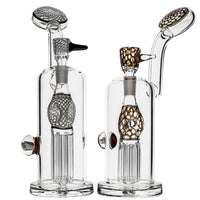 Ben Wilson Glass 6-Arm Custom Donut Bubbler Bong