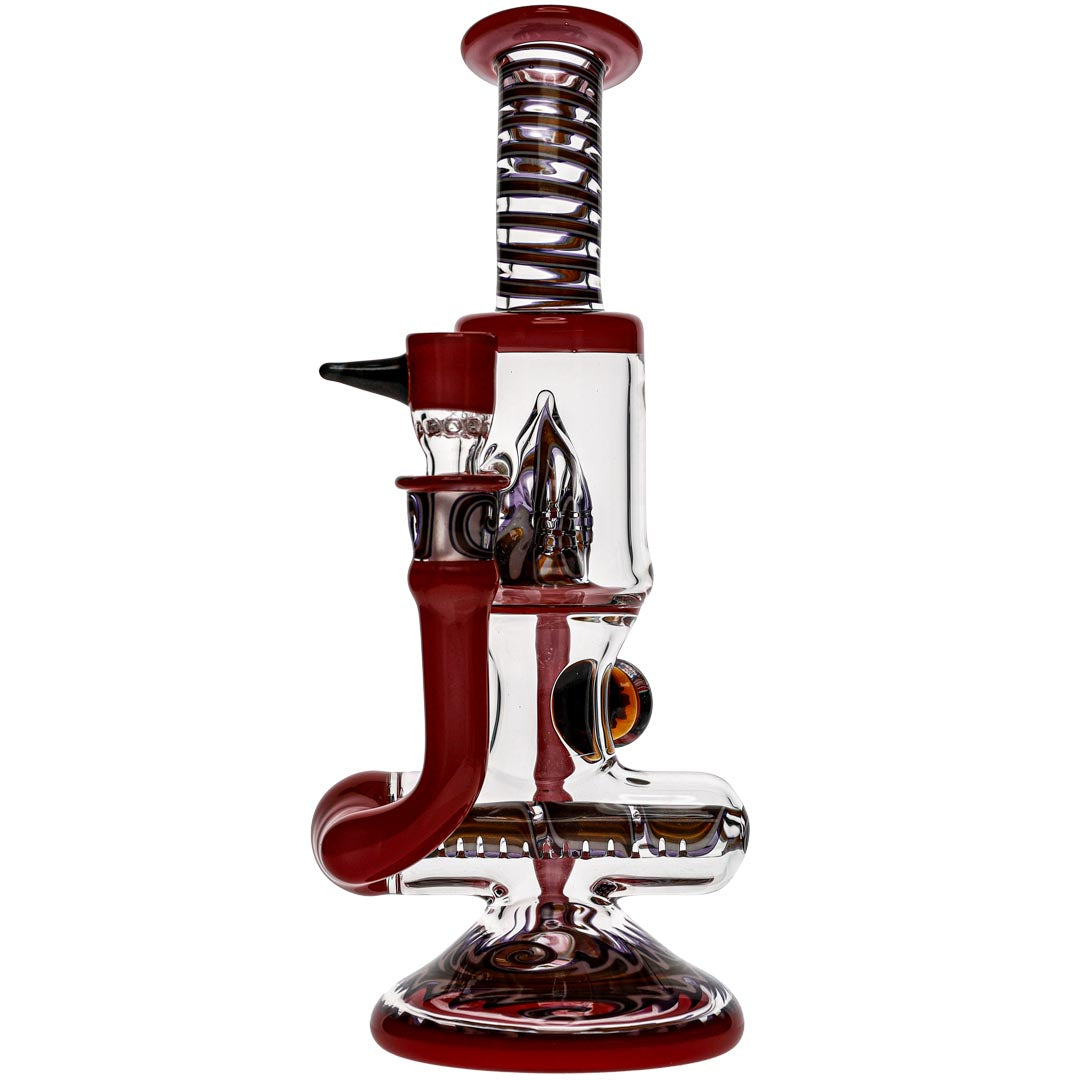 Ben Wilson Mini Heady Inline Perc Recycler Bong