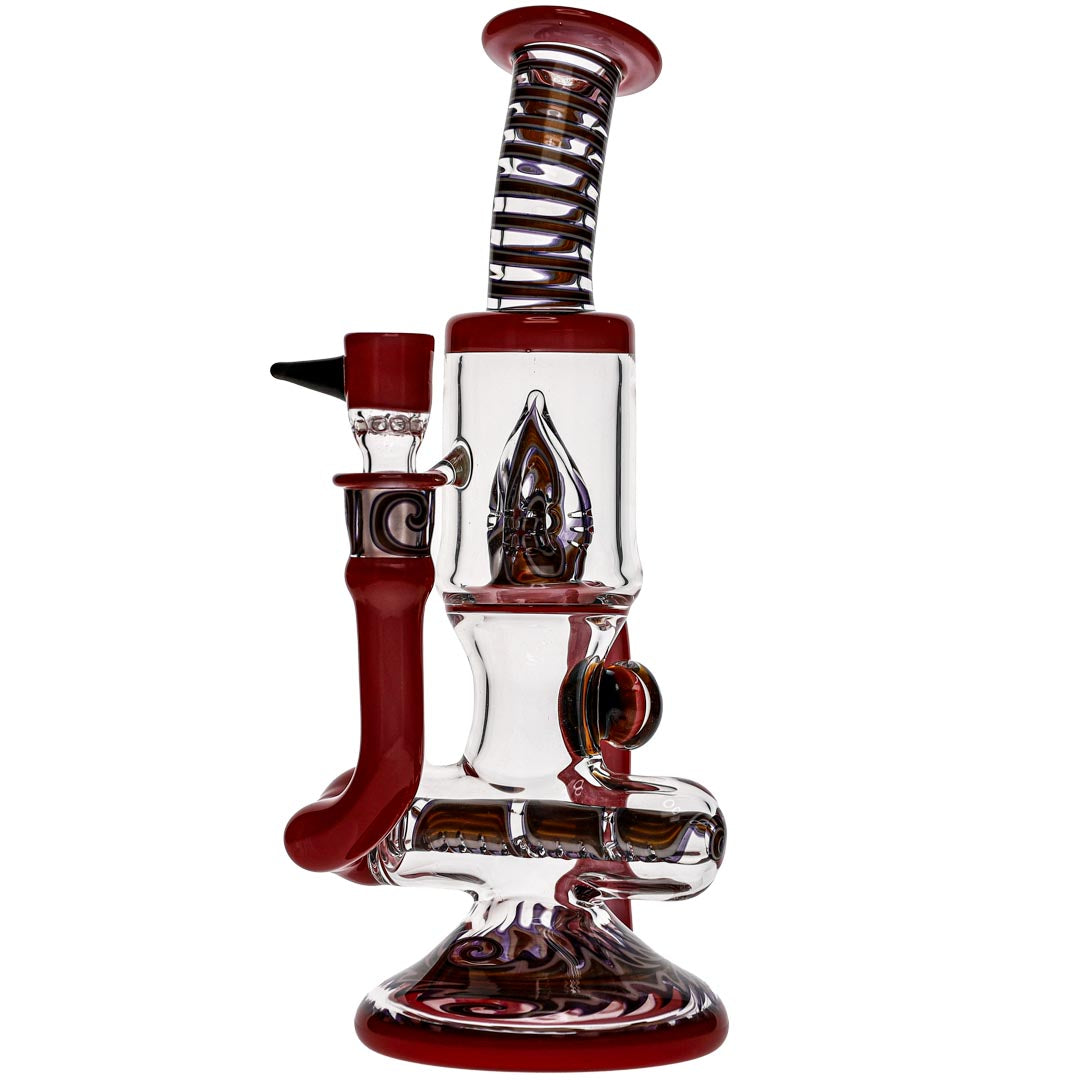 Ben Wilson Mini Heady Inline Perc Recycler Bong