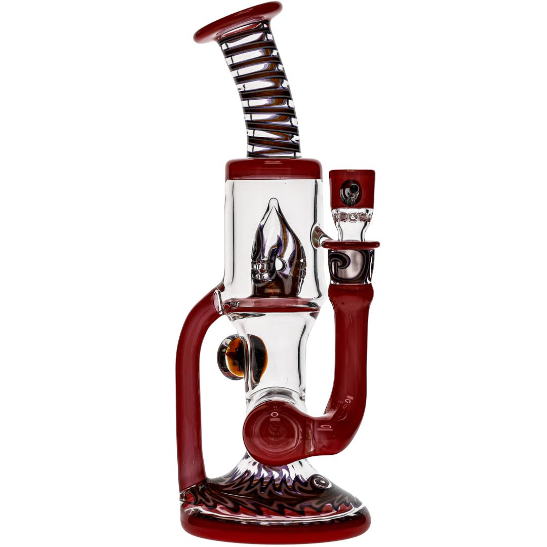 Ben Wilson Mini Heady Inline Perc Recycler Bong