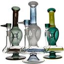 Ben Wilson Colored Triple Donut Inline Bongs