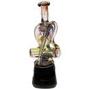 Ben Wilson Glass Fumed Triple Donut Inline Peak Top