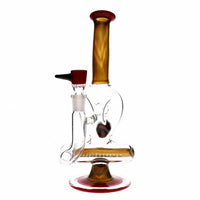 Ben Wilson Colored Triple Donut Inline Bongs