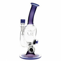 Ben Wilson Colored Triple Donut Inline Bong