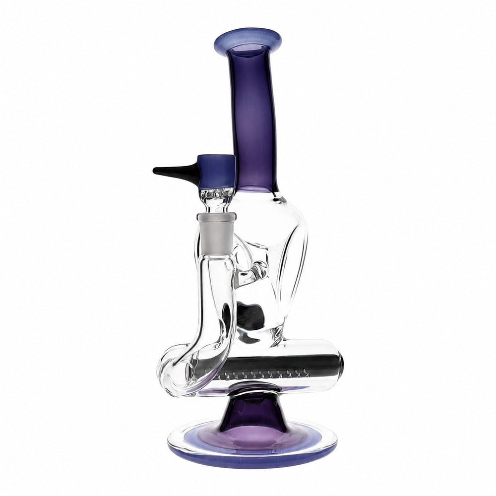 Ben Wilson Colored Triple Donut Inline Bong