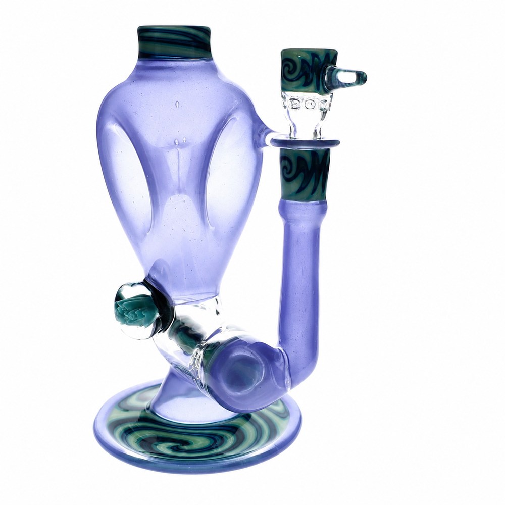 Ben Wilson Glass Heady Inline Perc Bong Base View