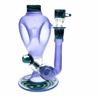 Ben Wilson Glass Heady Inline Perc Bong Base View