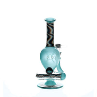 Ben Wilson Glass Heady Inline Perc Bong Back Side