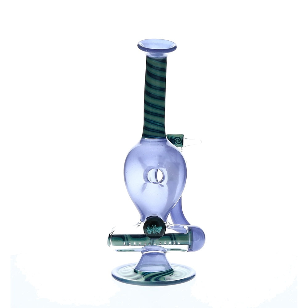 Ben Wilson Glass Heady Inline Perc Bong Back View