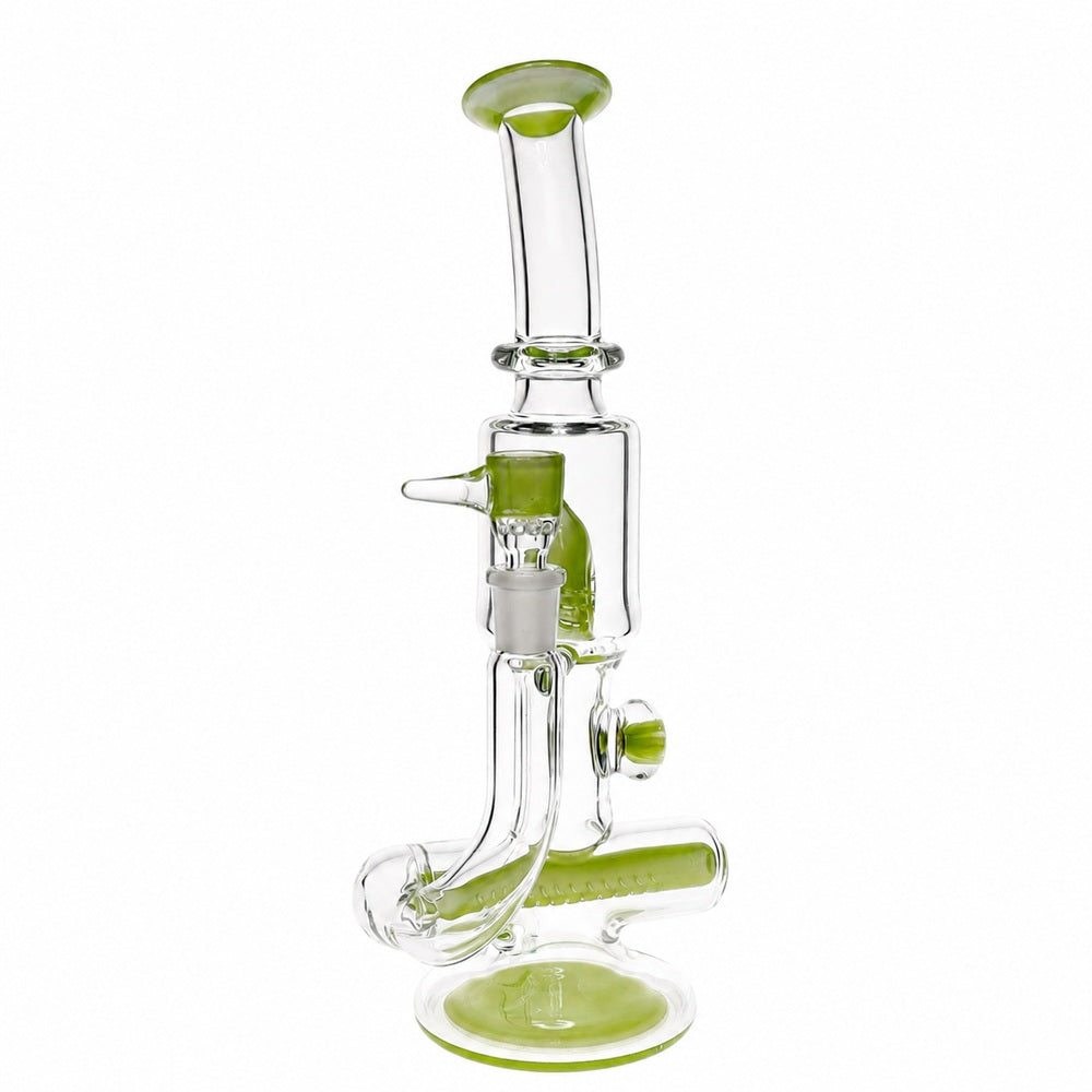 Ben Wilson Mini Color Inline Perc Recycler Bong