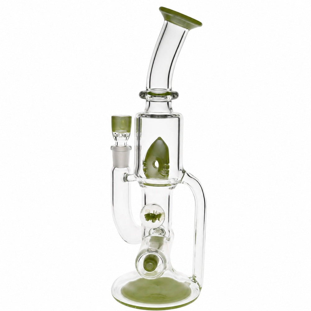 Ben Wilson Mini Color Inline Perc Recycler Bong