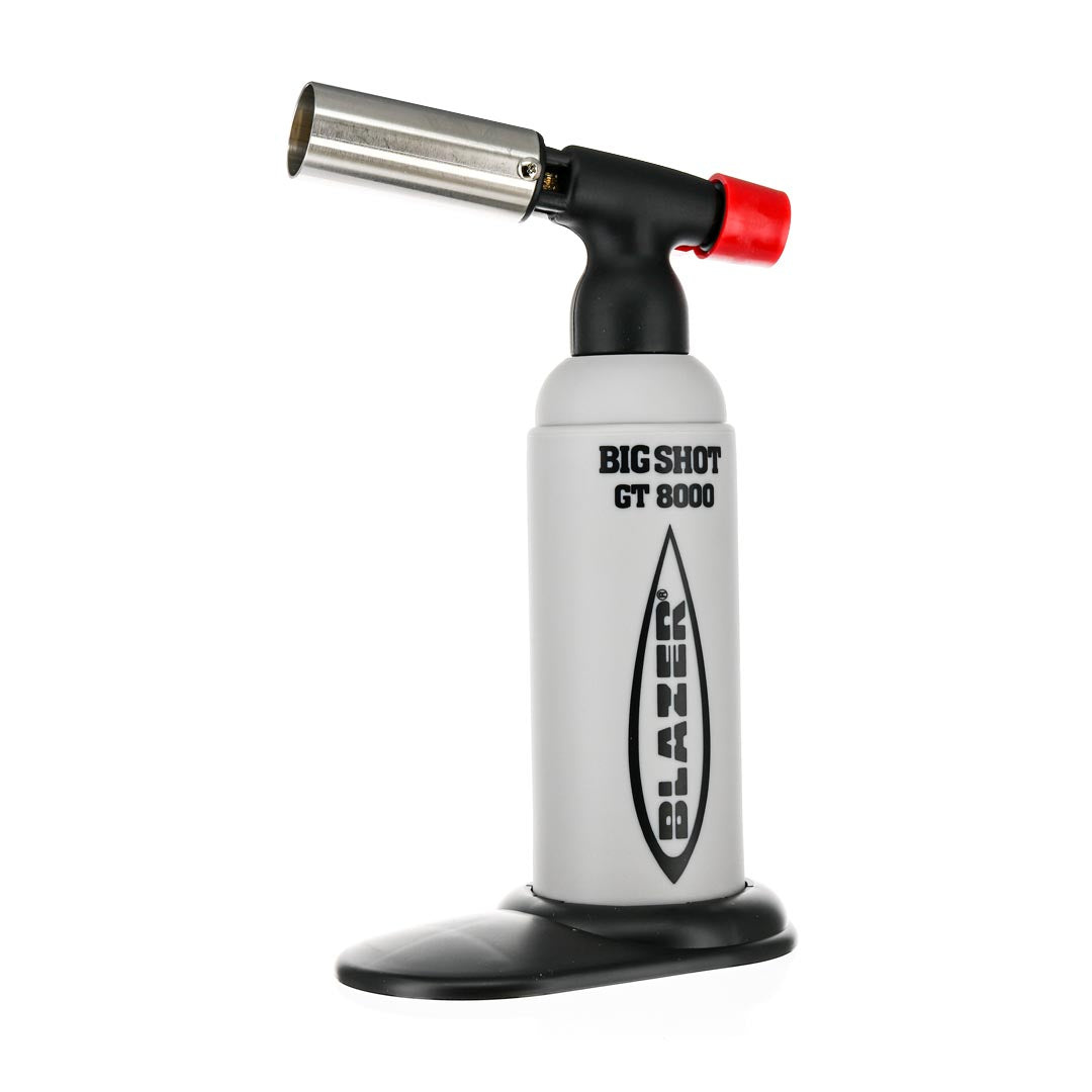 Blazer GT8000 Big Shot Butane Torch in White and Black