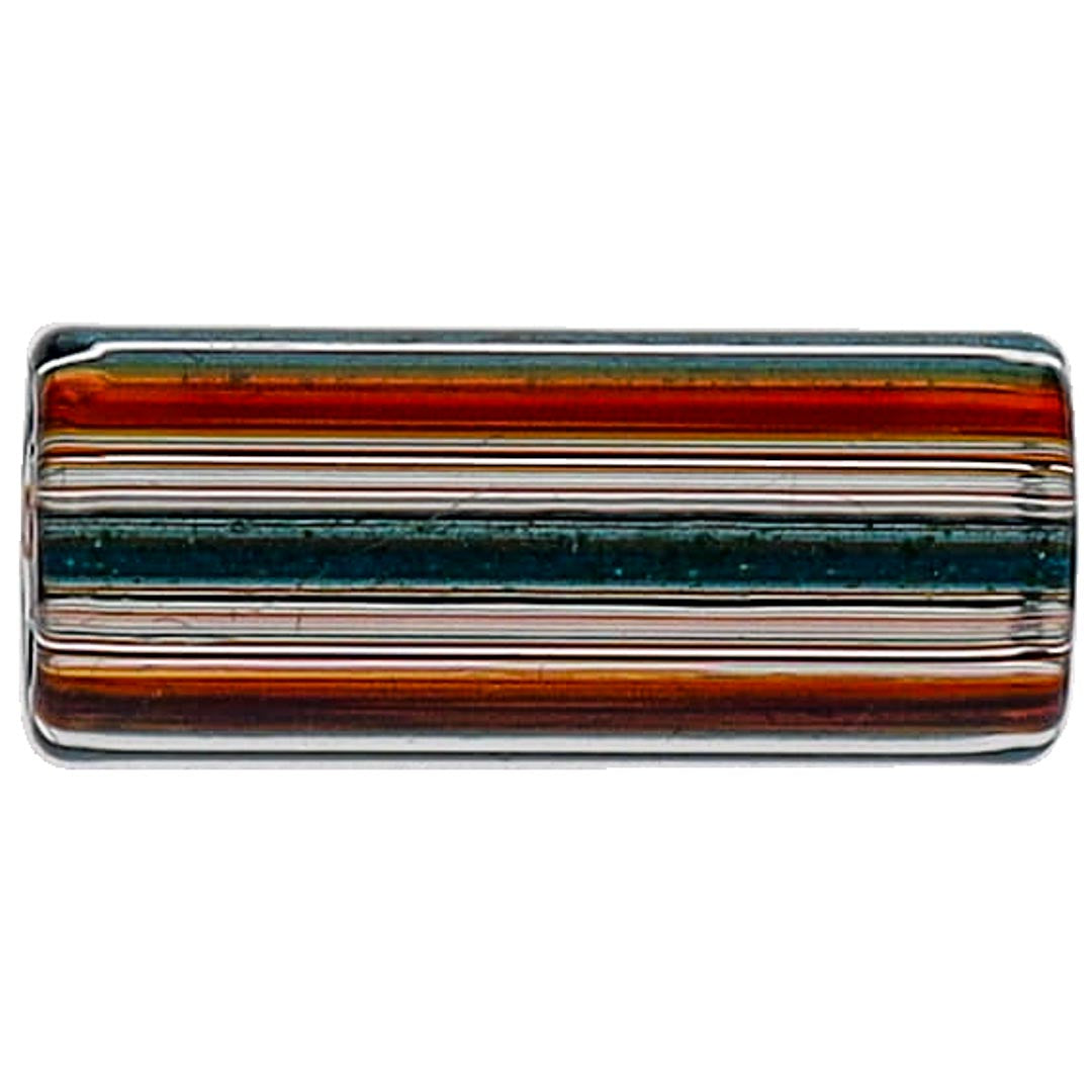 Blazing Blue Glass Small Honeycomb Crutch