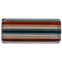 Blazing Blue Glass Small Honeycomb Crutch