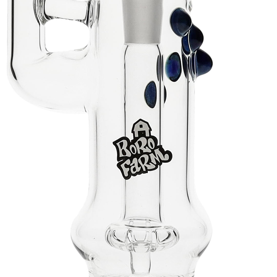 Boro Farm Glass Mini Bubbler Rig
