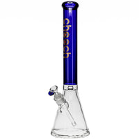 50/50 7mm Thick Glass Beaker Bongs by Cheech Glass