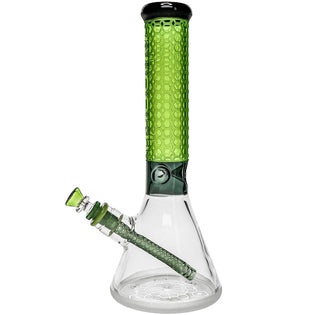 Cheech Glass Green Blasted Beaker Bong