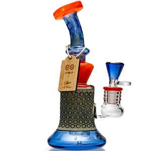 Colorful Dab Rig by Cheech Glass