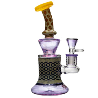 Cheech Glass Pattern Dab Rig