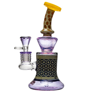 Cheech Glass Pattern Dab Rig
