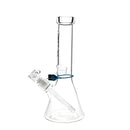 13-inch Flame Beaker Bong Right Side by Cookies Glass