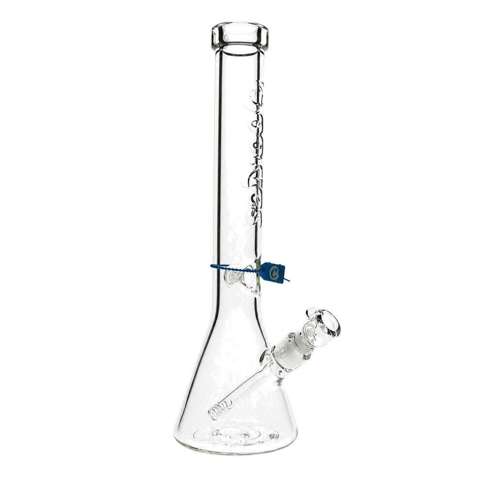 17-inch Flame Beaker Bon Right Side by Cookies Glass