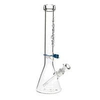 17-inch Flame Beaker Bon Right Side by Cookies Glass