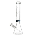 17-inch Flame Beaker Bong Left Side by Cookies Glass