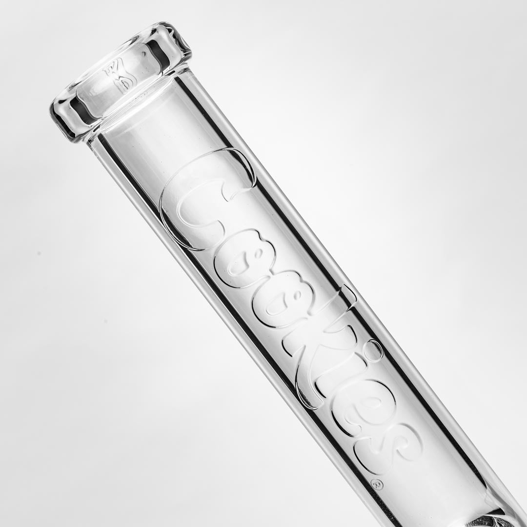 Cookies glass 7mm Flame Straight Bong