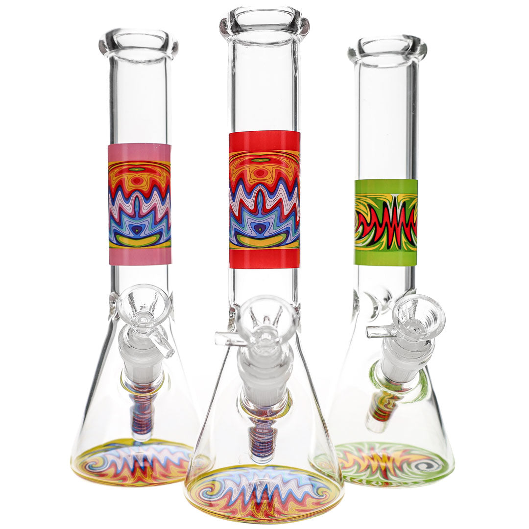 WigWag Beaker Bongs from Accurate Glass