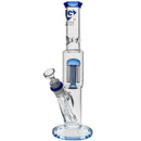 Diamond Glass Mansion Straight Tube Bong