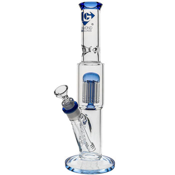 Diamond Glass Mansion Straight Tube Bong image