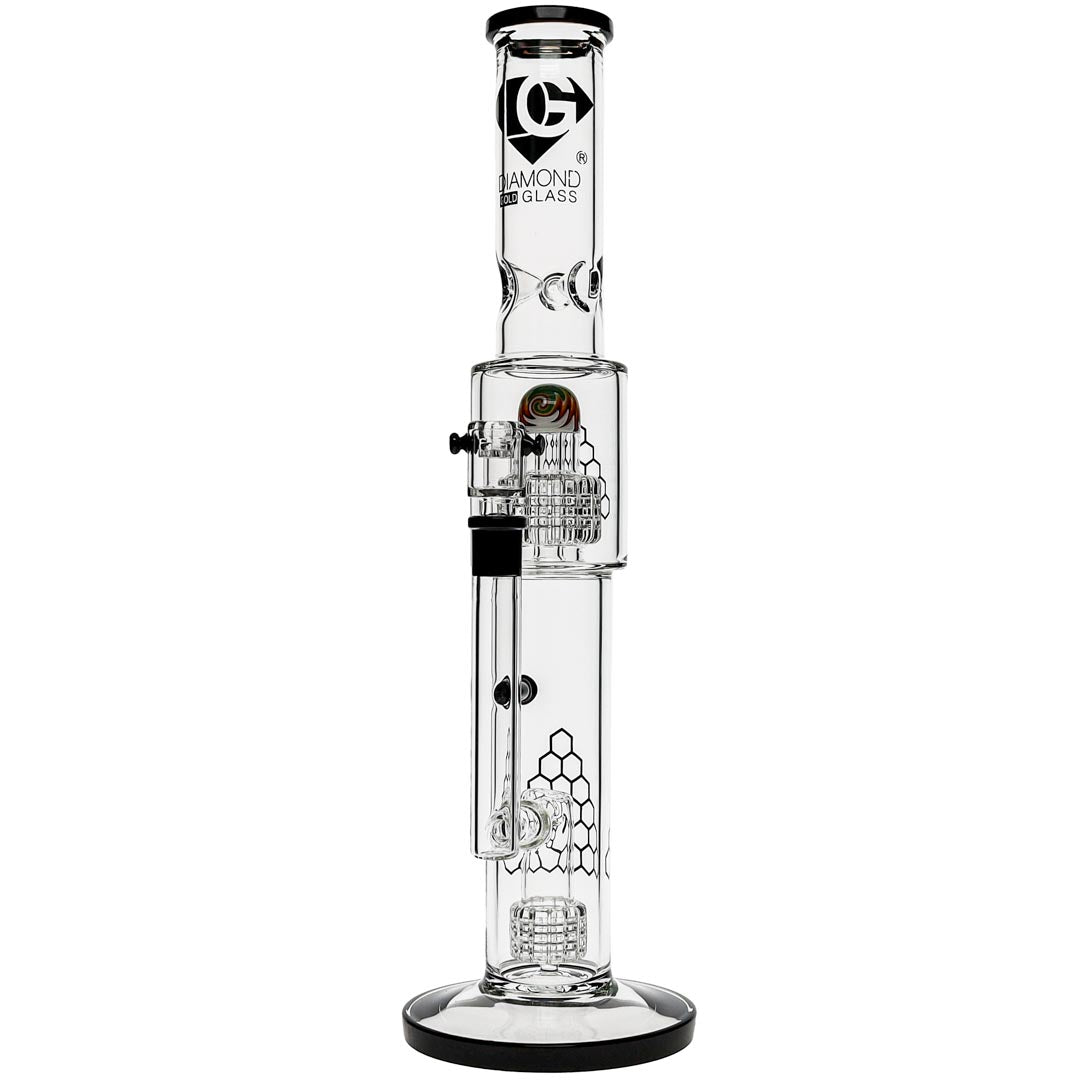 Diamond Glass Heisman Matrix Bongs
