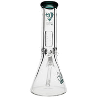 back view of Diamond Glass 9mm Thick Beaker Bong