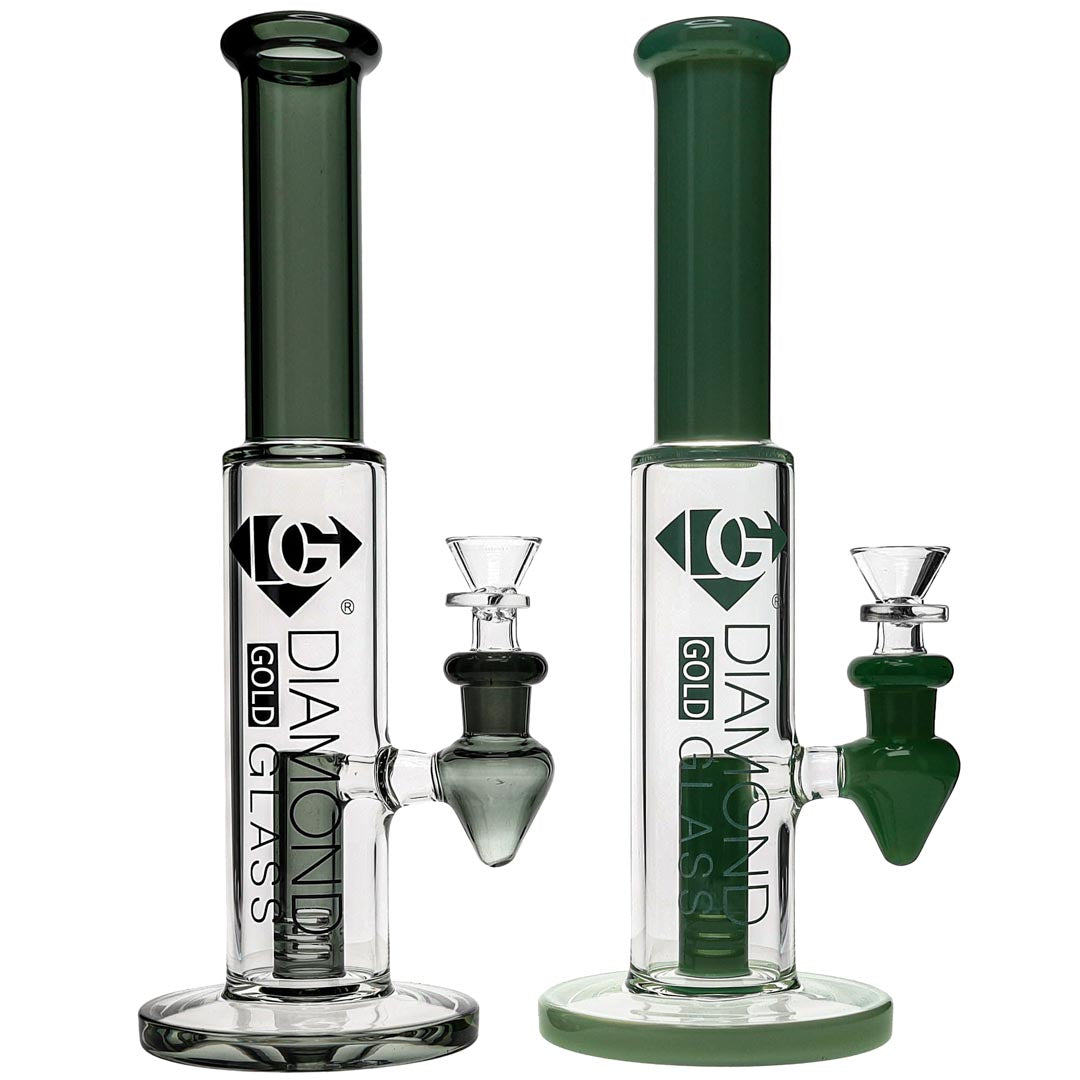 Diamond Glass Mini Fixed Stem Bongs