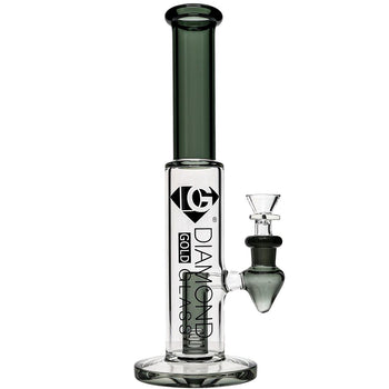 Diamond Glass Mini Fixed Stem Bongs image