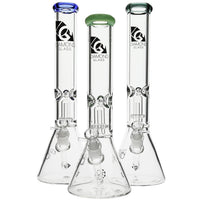 Diamond Glass 7mm Shower Head Beaker Bongs