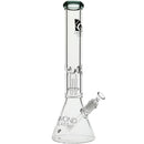 Diamond Glass 7mm Shower Head Beaker Bong