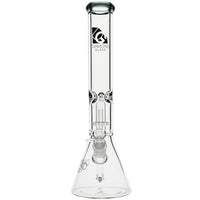 Diamond Glass 7mm Shower Head Beaker Bong