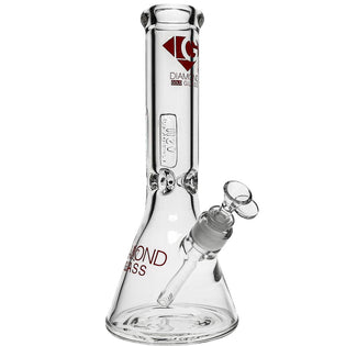 Diamond Glass 9mm Beaker Bongs