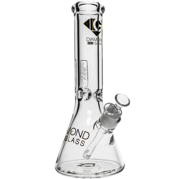 Diamond Glass 9mm Beaker Bongs image