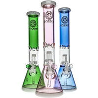 Cheap Affordable Encore Glass Showerhead Beaker Bongs