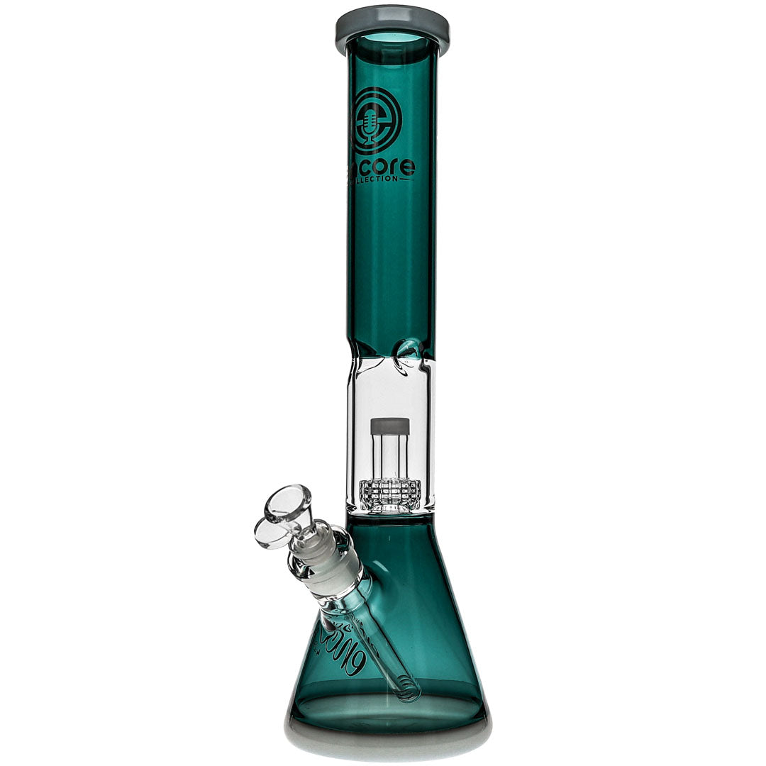 Cheap Affordable Encore Glass Showerhead Beaker Bongs